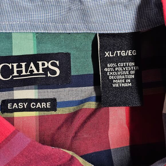 Saddlebred Long Sleeve Button Down Shirts Multicolor 7 Pieces Sets Men's Size XL - Picture 8 of 15